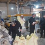 بازدید مشترک از نانوایی های شهرستان مهریز با هدف ارتقا کیفیت نان