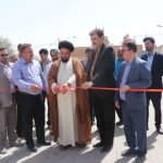 افتتاح و بهره برداری از ۲۵ هزار متر مربع آسفالت معابر روستای اله آباد زارچ