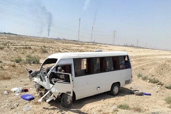 تصادف مینی بوس