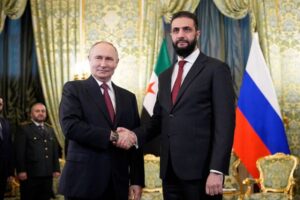 لاوروف: پوتین و الشرع درباره پایگاه‌های نظامی روسیه در سوریه گفت‌وگو کردند