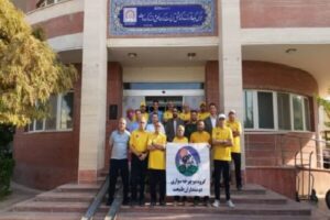 اهدای خون جامعه ورزش یزد به مناسبت هفته تربیت بدنی