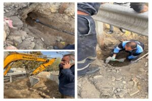 سرقت از شبکه توزیع ؛ پایان برداشت پنهانی آب در فرحزاد