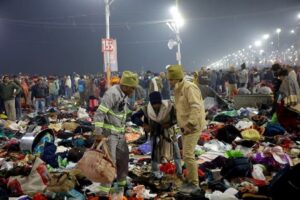 ازدحام جمعیت در هند با ۹ کشته و چندین زخمی