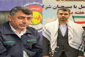 تقدیر فرمانده بسیج وزارت نیرو از مدیرعامل شرکت توزیع برق مازندران