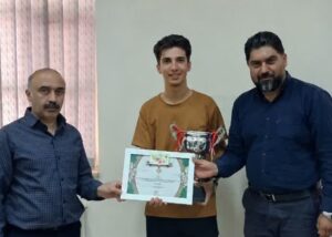 تجلیل از نخبه مهارتی و مدال‌آور المپیاد مهارتی یزد در میبد