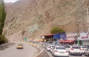 ترافیک نیمه سنگین در جاده چالوس و ۲ محور پرتردد کشور